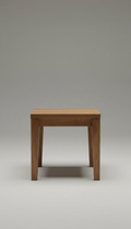 Walnut Side Table with Honeyed Finish