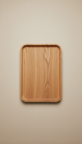 Natural Oak Serving Tray