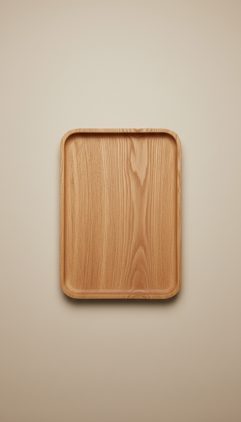 Natural Oak Serving Tray